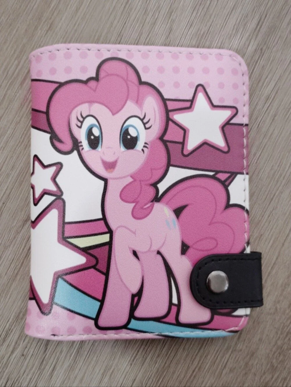 New my little pony anime manga leather wallet